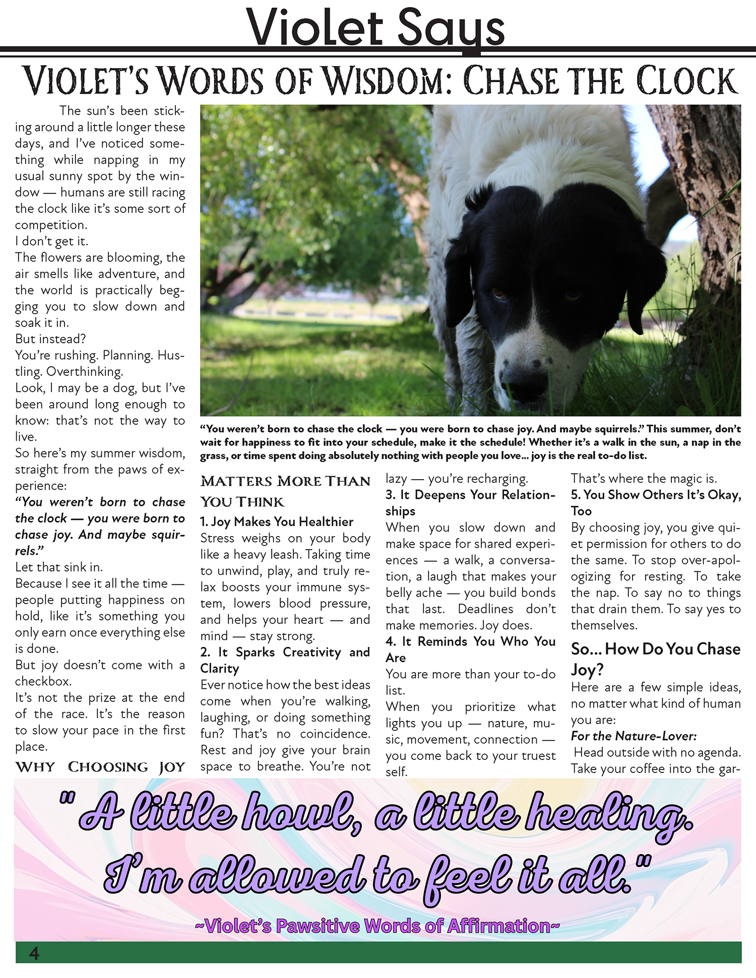 Clinton Cannabis Newsletter Page 4