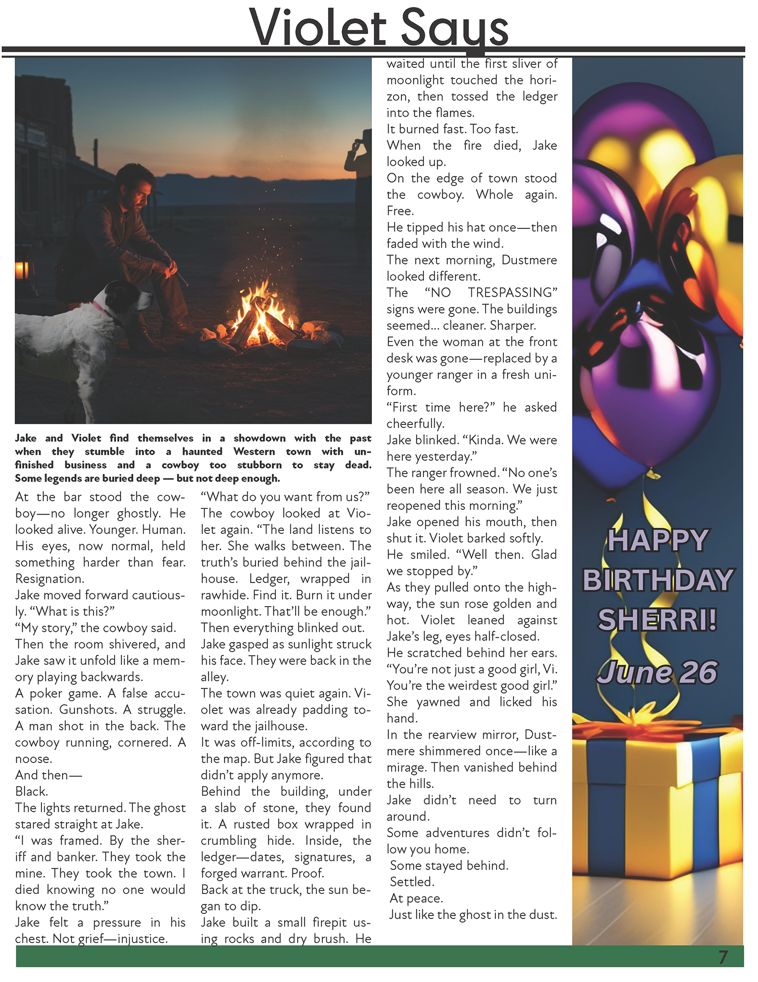 Clinton Cannabis Newsletter Page 7