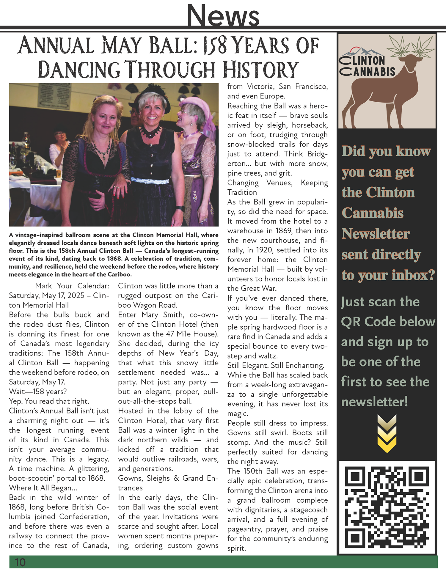 Clinton Cannabis Newsletter Page 9