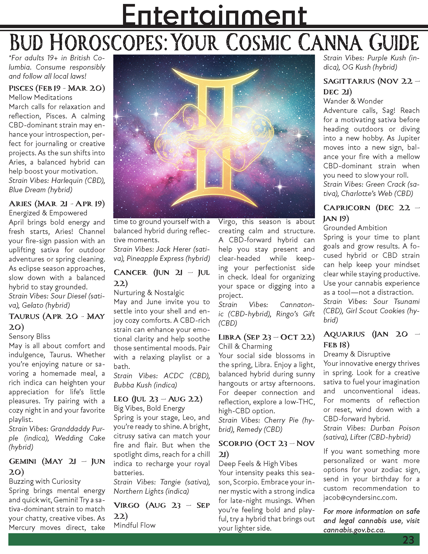 Clinton Cannabis Newsletter Page 21