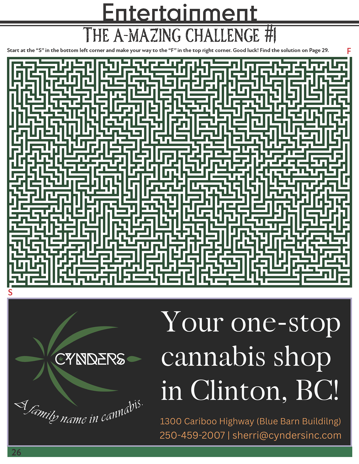 Clinton Cannabis Newsletter Page 24
